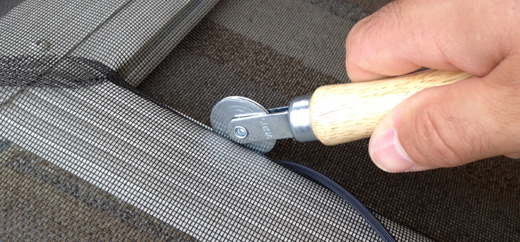 metal screen door repair in Vineyard